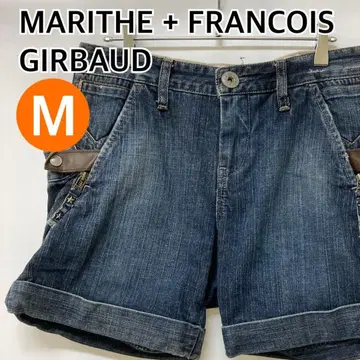 MARITHE 하프 팬츠 숏팬츠 데님 M [ CB366 ]