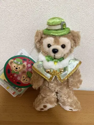 더피 봉제 인형 키링 크리스마스