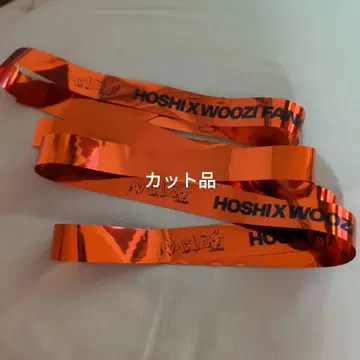 HOSHIXWOOZI 경고 은색 테이프 호시 우지 1컷