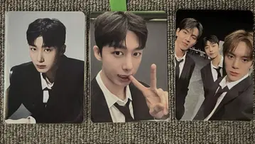 MONSTA X 랜덤 포토 카드 3장 세트 CONNECT X 형원
