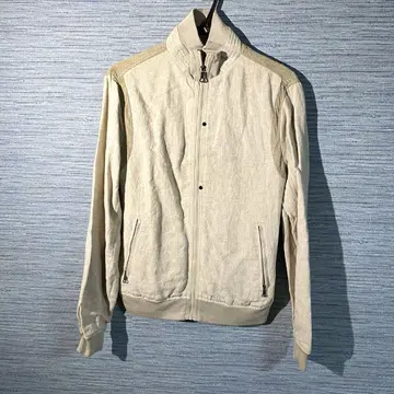 ZARA 자라 남성용 봄버 자켓 린넨 블루종 M