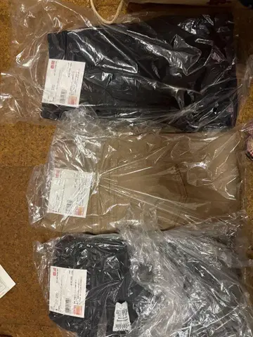 HEATTECH 치노 팬츠 3점 세트 S 사이즈