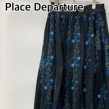 Place Departure 미디 스커트 플레어 스커트 [ CB369 ]