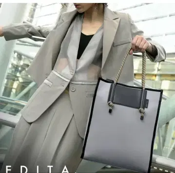 EDITA. 토트백 A4 사이즈 호환