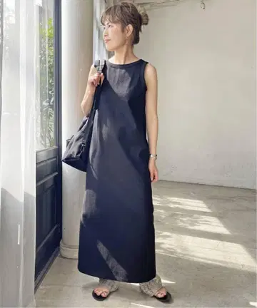 Spick and span 천축 아메슬리 롱 원피스