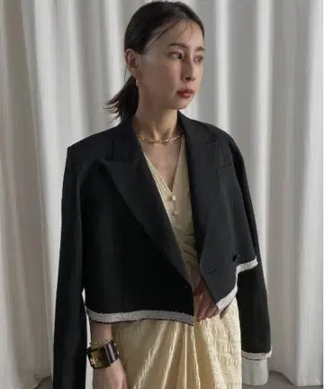 헤드 손상 방지 짧은 재킷 블랙 M 사이즈