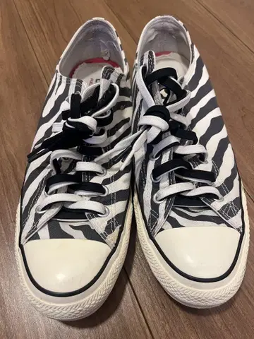 converse 올스타 29cm 제브라 패턴