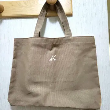 키타무라 베이지 토트백