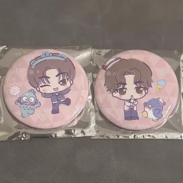 SEVENTEEN 산리오 콜라보 캔뱃지 버논/디노