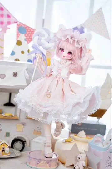 목차 동물원 솜사탕의 마법 인형 옷 sdm msd 의상 mmd