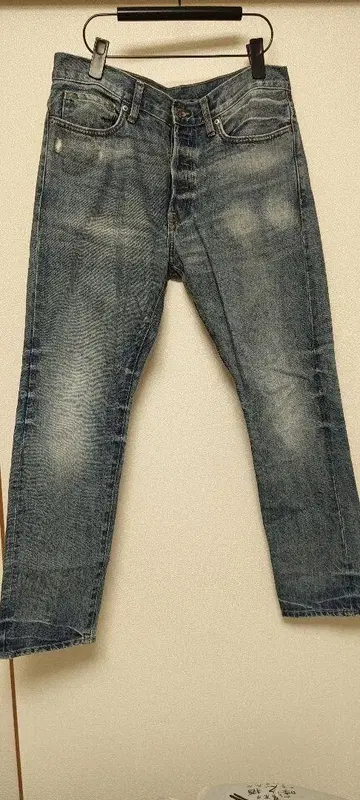 H&M 스트레이트 데님 32/32 블루