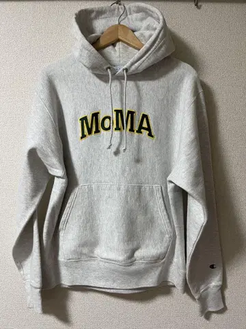 챔피언 MoMA 로고 그레이 파커 M