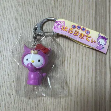 지역 한정 키티 나라 한정 사슴 키티 핑크 키링 새상품
