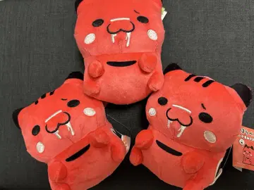 배고파 봉제 인형 마스코트 호랑이 3세트 인형뽑기 경품 택 포함