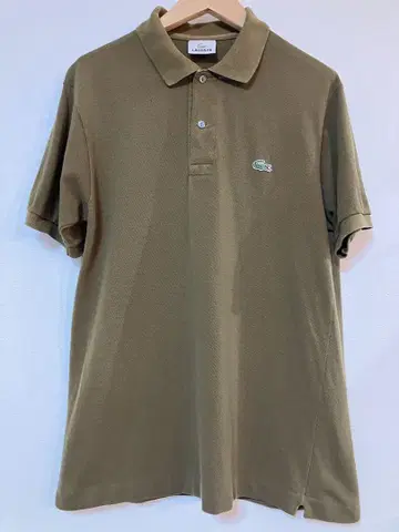 [새상품급] 라코스테 피케 셔츠 F5191 카키 올리브