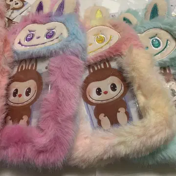 LABUBU 모코모코 패스케이스 키링