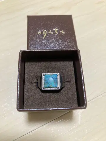 agete 아가트 터키석 반지 13호