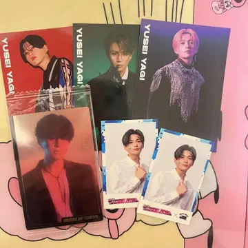 FANTASTICS 야기 유세이 트레이딩 카드 스티커