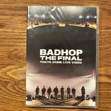 BADHOP THE FINAL TOKYO DOME LIVE VIDEO