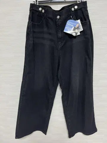 3L 데님 팬츠 블랙 hinastyle 시마무라 대형 사이즈