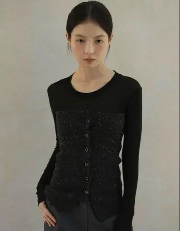 OHOTORO Mixed Tube Knit 오오토로 black 블랙