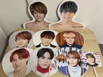 트래비스 재팬 마츠쿠라 카이토 부채 포토 행거 세트