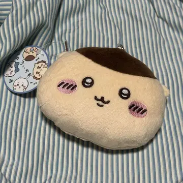 치이카와 (먼작귀) 봉제 인형 패스 케이스 밤만쥬