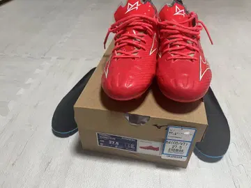 Mizuno Alpha elite 축구화 27.5cm 레드