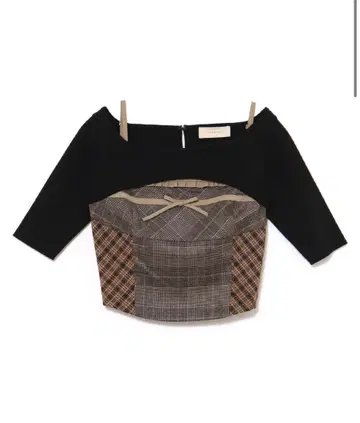 Andmary Rimma check set tops
