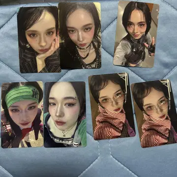 MYERA 아구리 트레이딩 카드 7장 세트