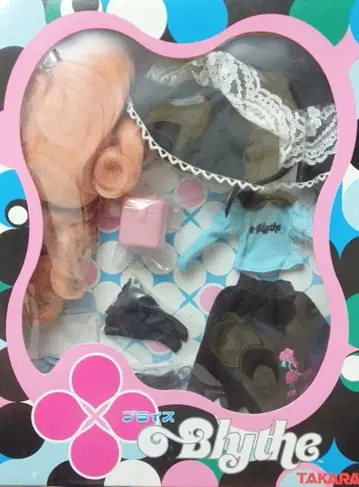 브라이스 핑키두들푸들 가발 포함 드레스 세트 blythe