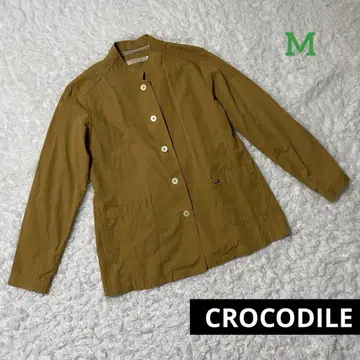 CROCODILE 크로커다일 자켓 자수 로고 베이지 여성용 M