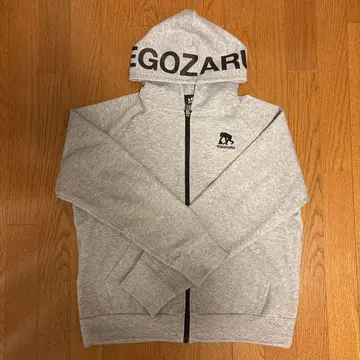 EGOZARU 그레이 풀지퍼 파커