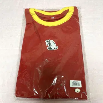PEOPLE 1 T셔츠 RED x YELLOW 레드 L 사이즈