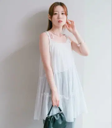 카스타네 인도 면 티어드 튜닉