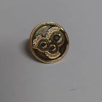 오사카 엑스포 독일관 핀 배지 골드 금색 1개 새 제품