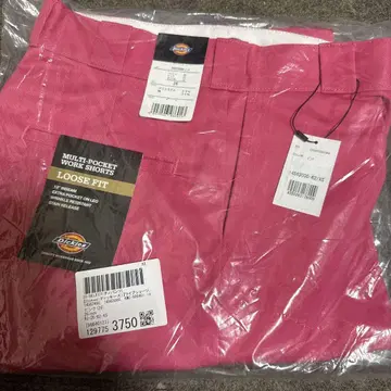 Dickies 핑크 하프 팬츠