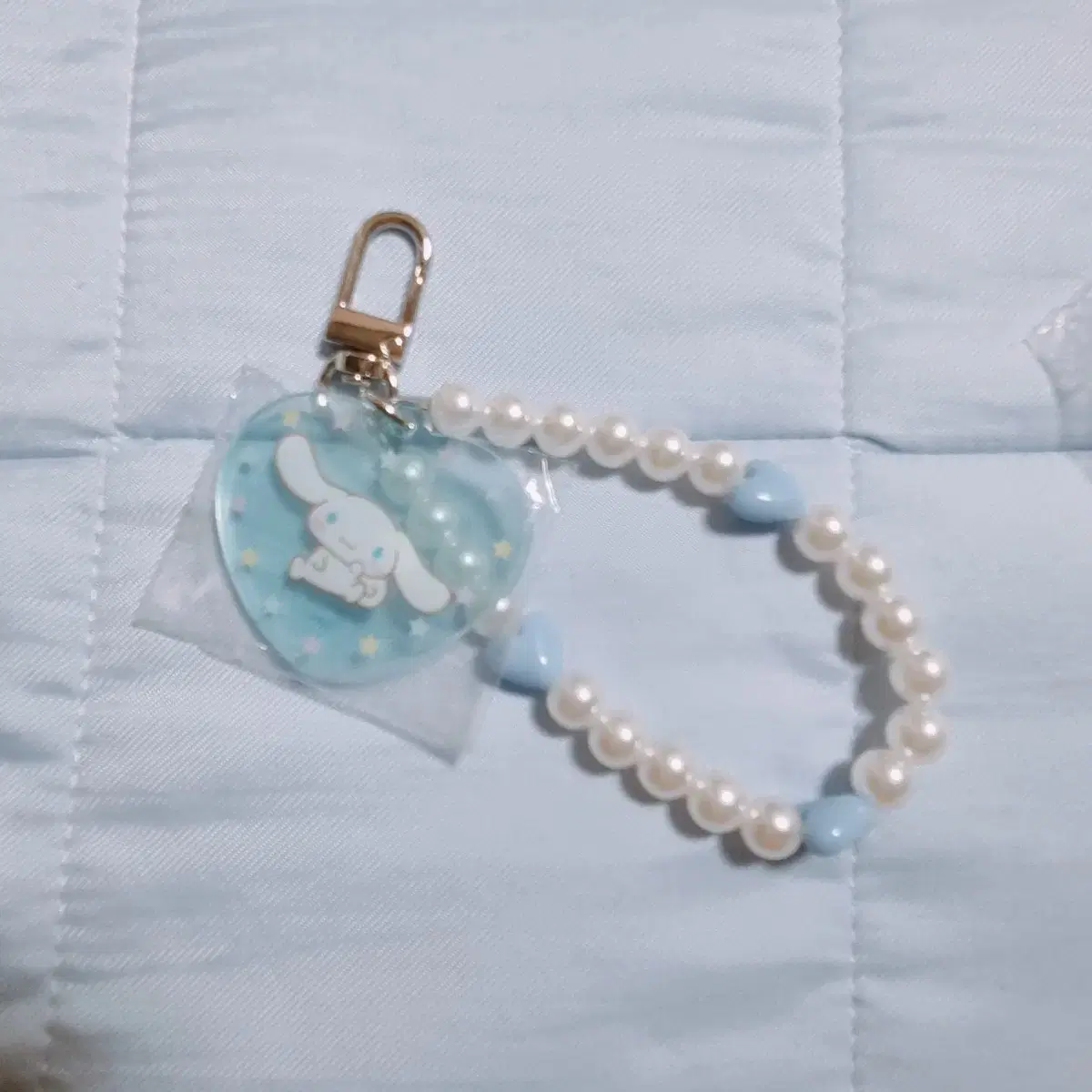 Cinnamoroll Keyring #산리오,#시나모롤,#키링,#랜덤,#진주키링 on Bunjang Global Site.