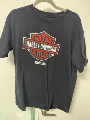 Harley-Davidson 로고 티셔츠 블랙