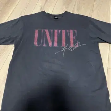 B'z UNITE 2 로고 티셔츠 L 사이즈 블랙