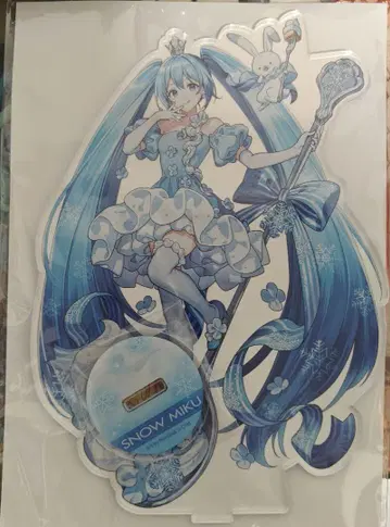 하츠네 미쿠 GIGO SNOW MIKU 빅 아크릴 스탠드 VOCALOID