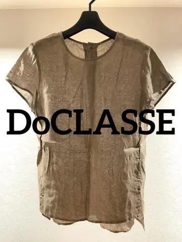 DoCLASSE 리 반팔 셔츠  마 100%