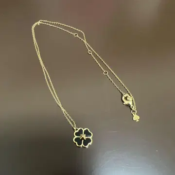 케이트 스페이드 kate spade 네잎클로버 목걸이 골드