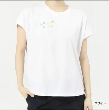 루코크 반팔 접촉 냉감 프랑스 소매 티셔츠