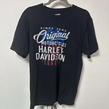 Harley-Davidson 오리지널 티셔츠 L 사이즈 블랙