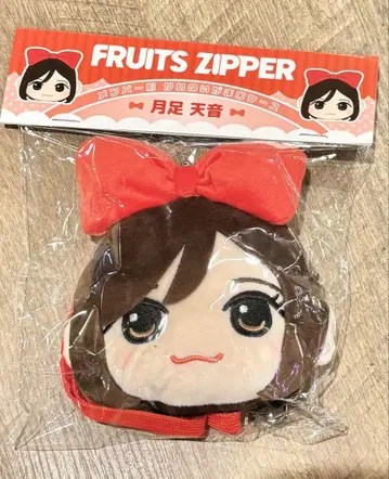 FRUITS ZIPPER 월족천음 가죽 지퍼 케이스