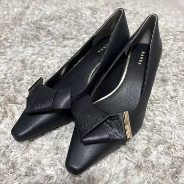 모노그램 리본 힐 펌프스 RANDA 23.5cm