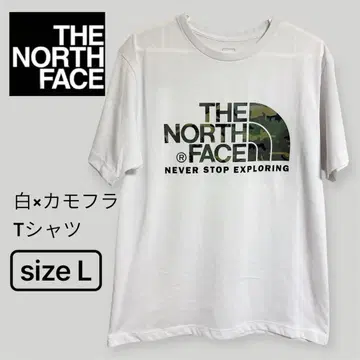THE NORTH FACE 카모플라주 T셔츠 L 사이즈