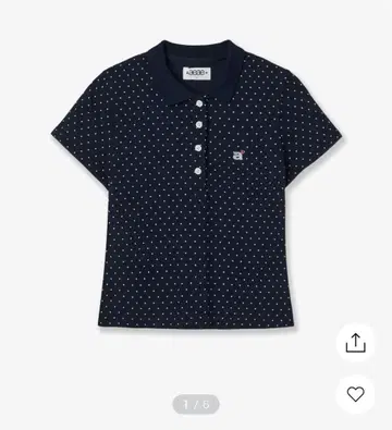 aeae DOT PK T-SHIRTS 네이비/블랙 반팔 피케 셔츠
