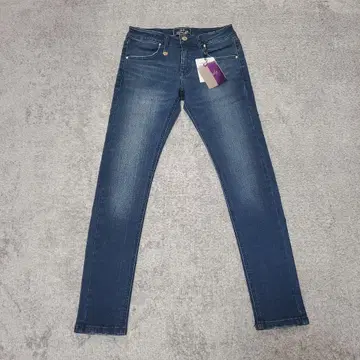 라디 미각 효과 신품 태그 부착 스트레이트 데님 23 인기 레이디